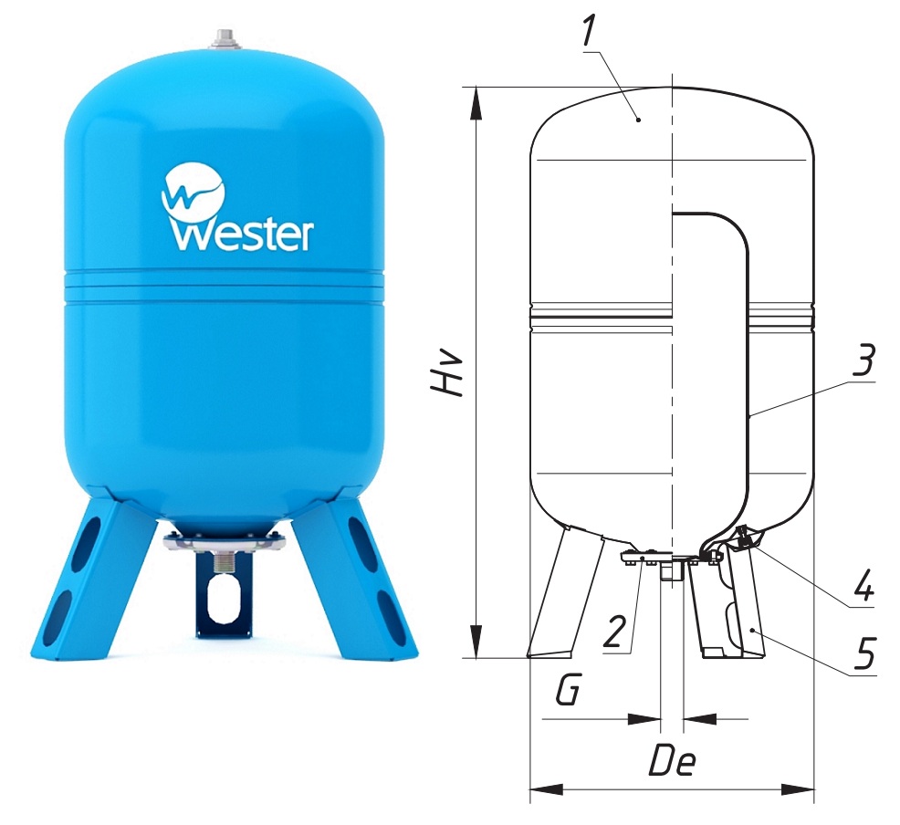 Гидроаккумулятор вертикальный 200. Бак мембранный для водоснабжения Wester wav150. Гидроаккумулятор Wester WAV 50 Л. Бак мембранный для водоснабжения Wester WAV 100 Л. Мембранный бак Wester WAV 150.